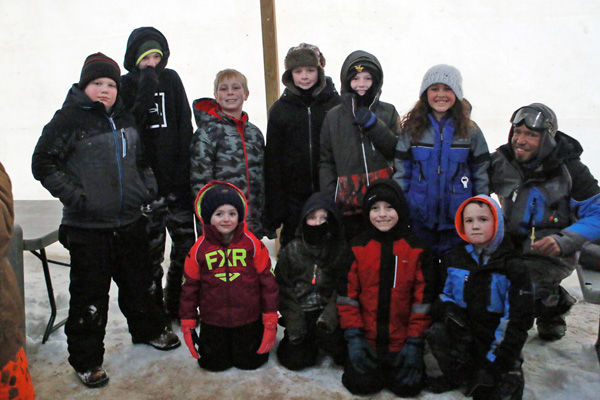 Kids' fishing contest winners